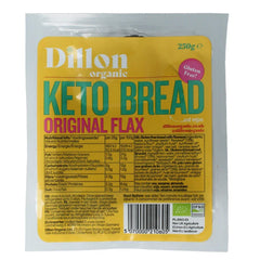 Dillon Organic Keto bread original flax glutenvrij dem bio 250 Gram