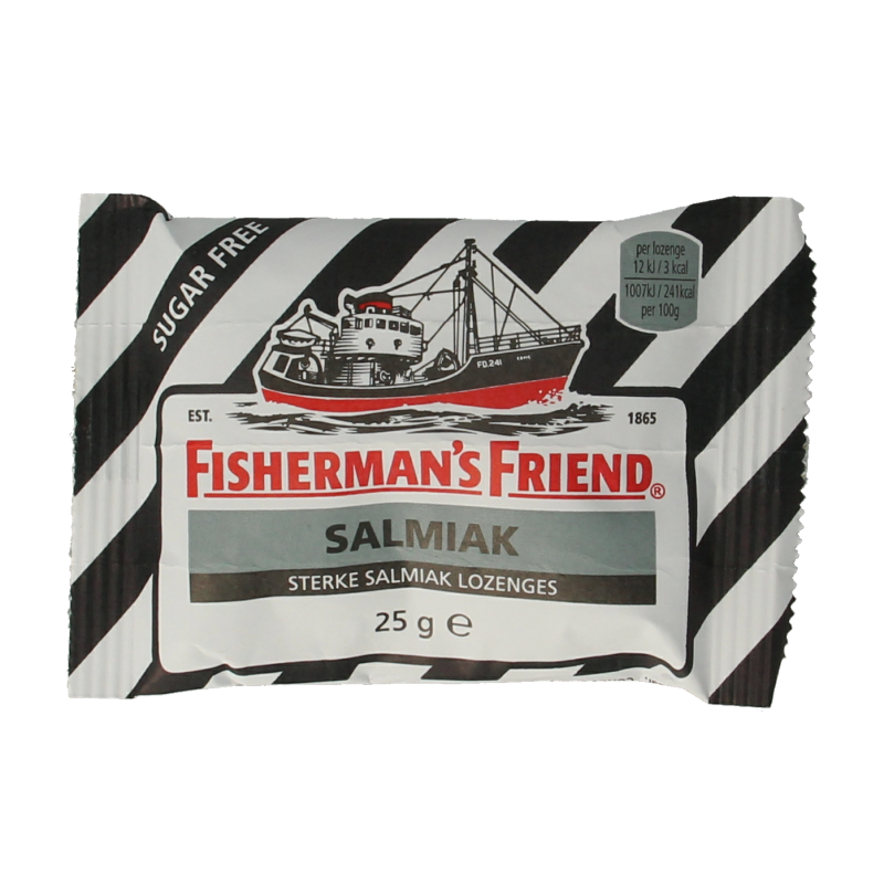Fisherman's Friend Salmiak suikervrij 25.00 Gram