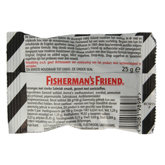 Fisherman's Friend Salmiak suikervrij 25 Gram