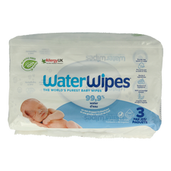 Waterwipes Babydoekjes 3-pack 144.00 Stuks