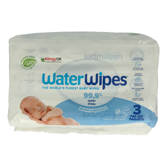 Waterwipes Babydoekjes 3-pack 144 Stuks