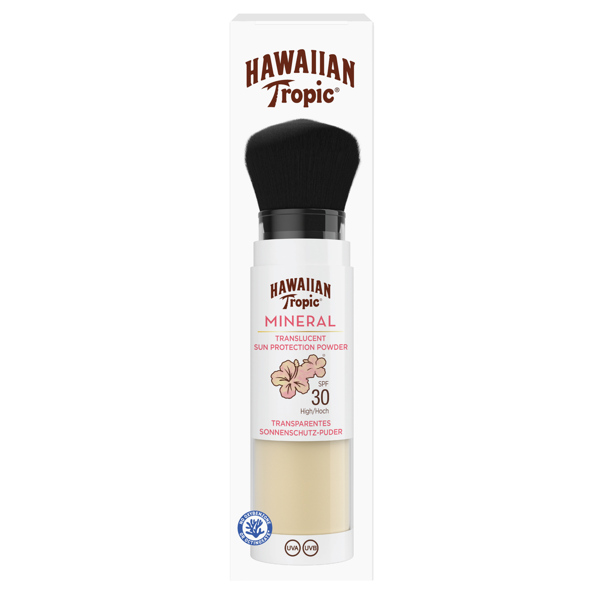 Hawaiian Tropic Mineral powder brush SPF30 4.3 Gram