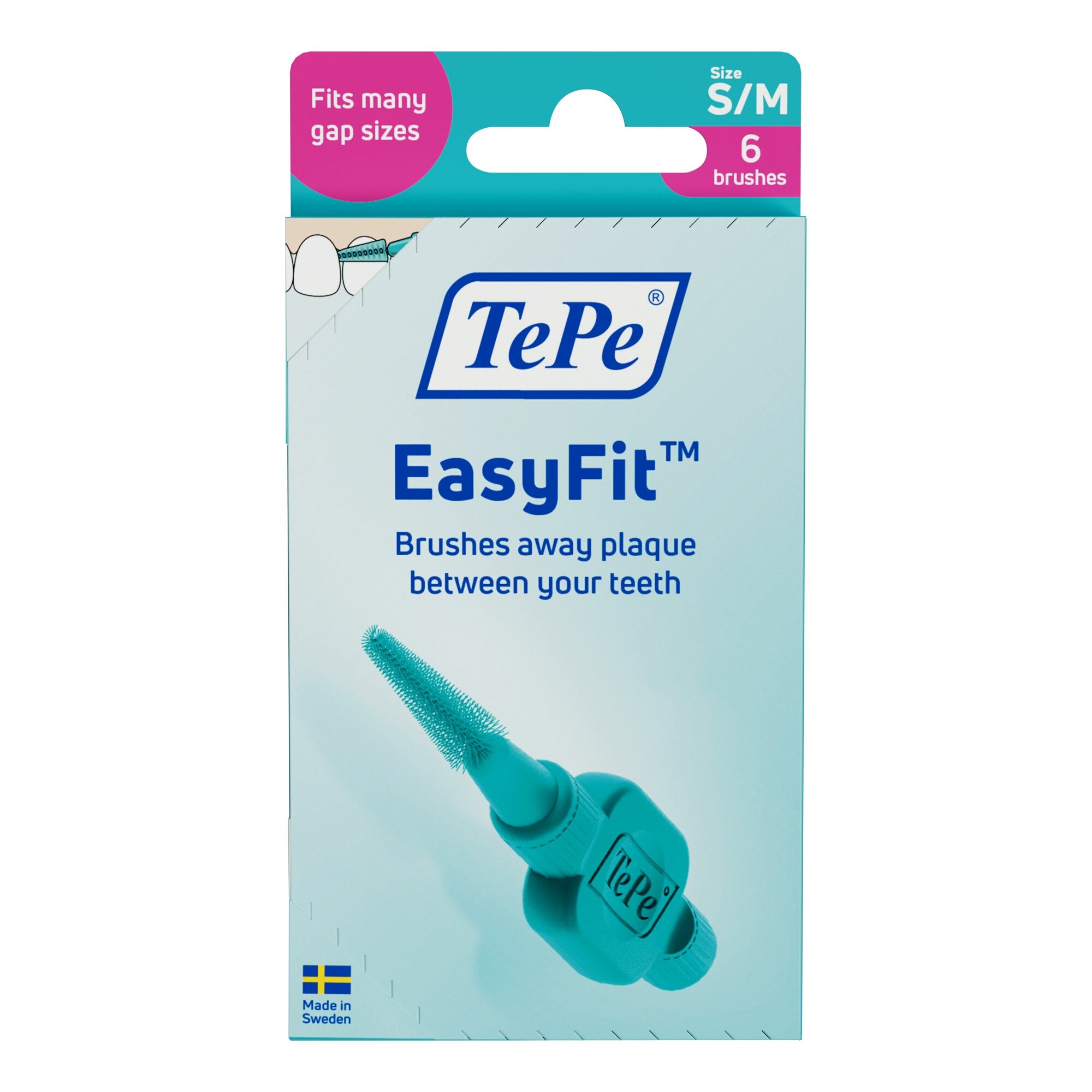 TePe TePe EasyFit rager 6.00 Stuks