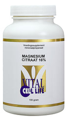 Vital Cell Life Magnesium citraat 160mg poeder 100 Gram