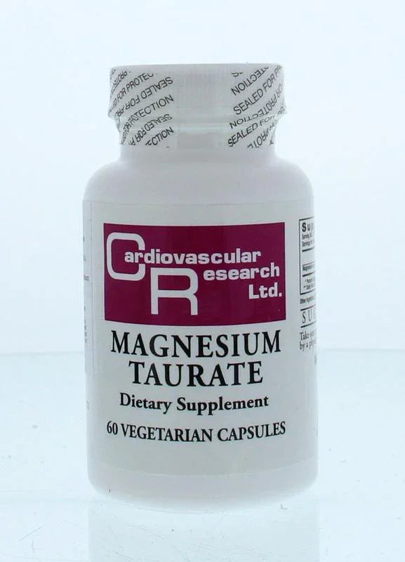 Cardio Vasc Res Magnesium tauraat 60 Capsules