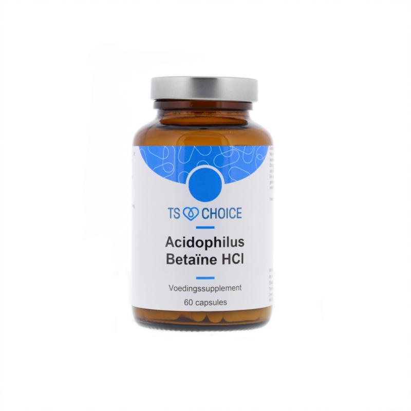 TS Choice Acidophilus betaine HCL 60 Capsules