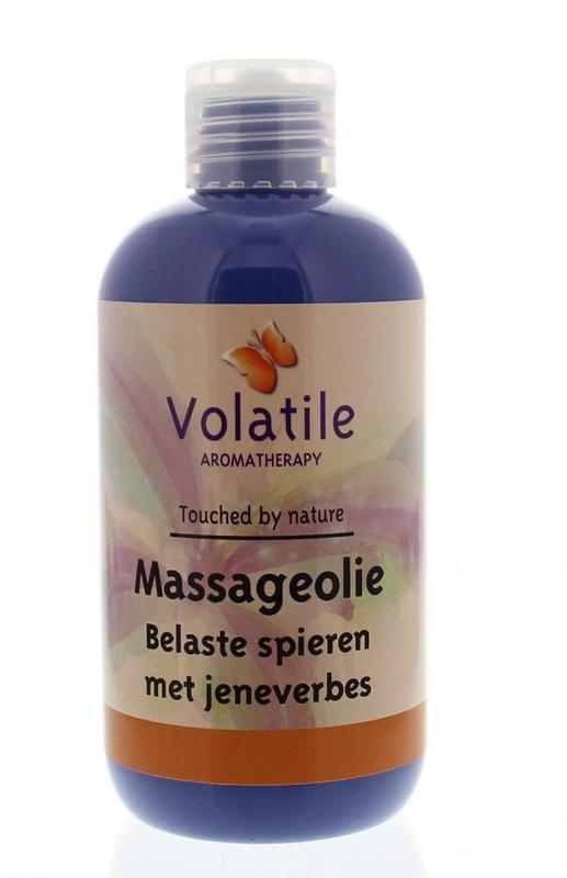 Volatile Massageolie belaste spieren 250 Milliliter