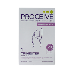 Proceive Kinderwens trimester 1 60 Capsules