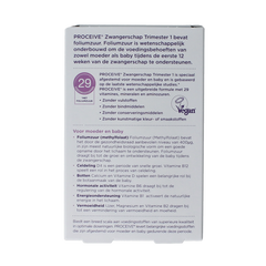 Proceive Kinderwens trimester 1 60.00 Capsules