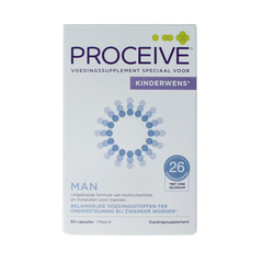Proceive Kinderwens man 60.00 Capsules