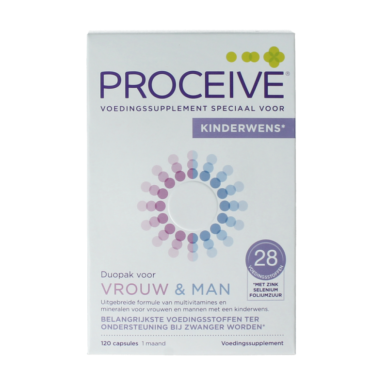 Proceive Kinderwens duo 60 Capsules