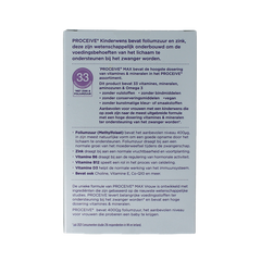 Proceive Kinderwens max vrouw sachets 30 Stuks