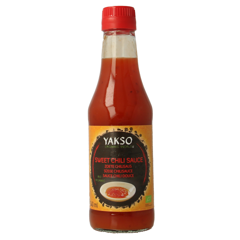 Yakso Chilisaus zoet bio 240 Milliliter