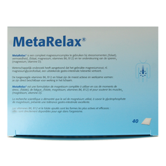 Metagenics Metarelax sachets 40 Sachets