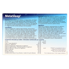 Metagenics Metasleep 30.00 Tabletten