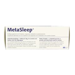 Metagenics Metasleep 60.00 Tabletten