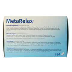 Metagenics Metarelax 180 Tabletten
