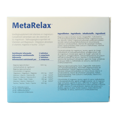 Metagenics Metarelax 180.00 Tabletten