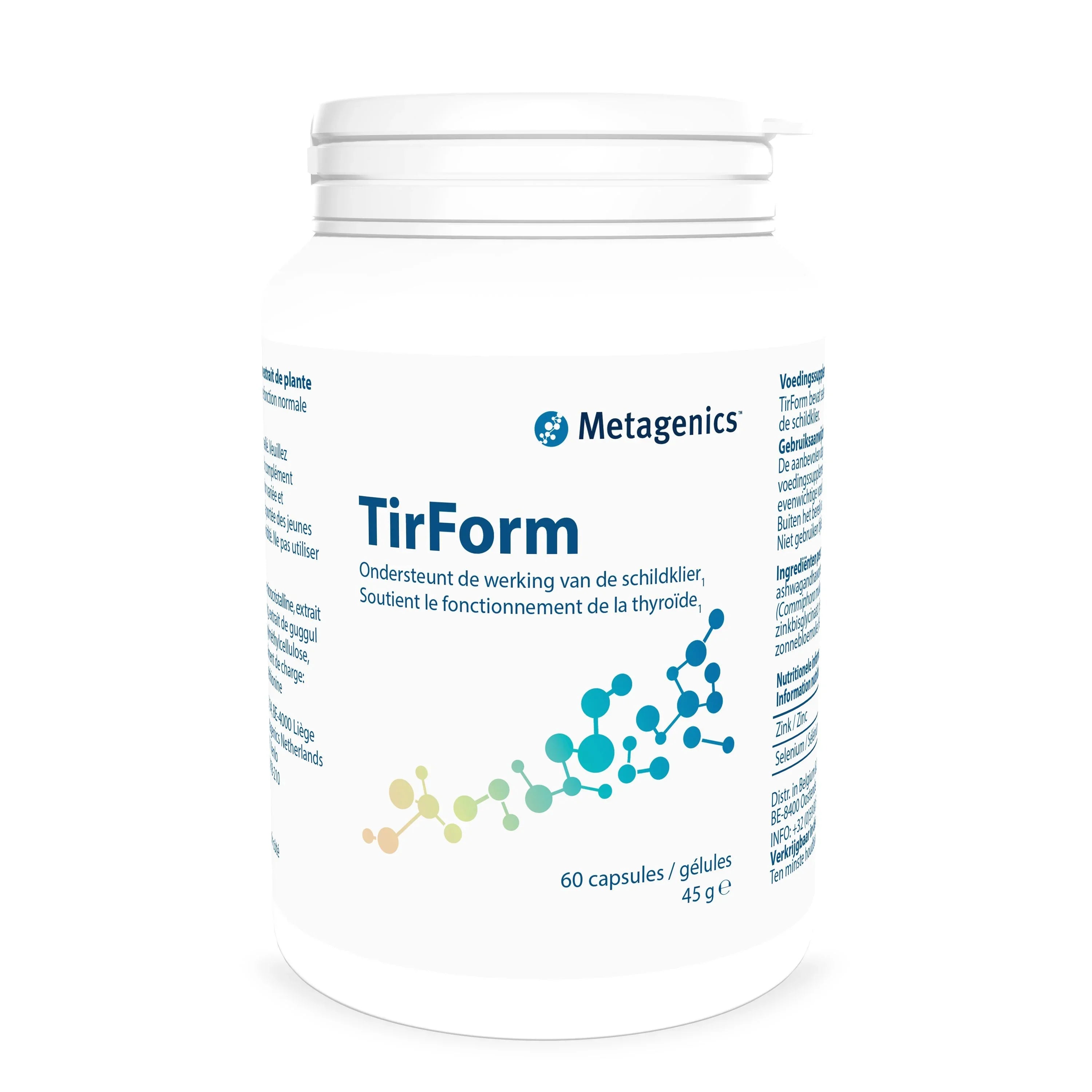 Metagenics Tirform 60 Capsules