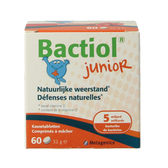 Metagenics Bactiol junior chew 60.00 Kauwtabletten