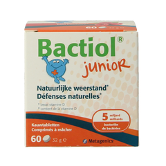 Metagenics Bactiol junior chew 60 Kauwtabletten