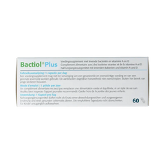 Metagenics Bactiol plus 60 Capsules