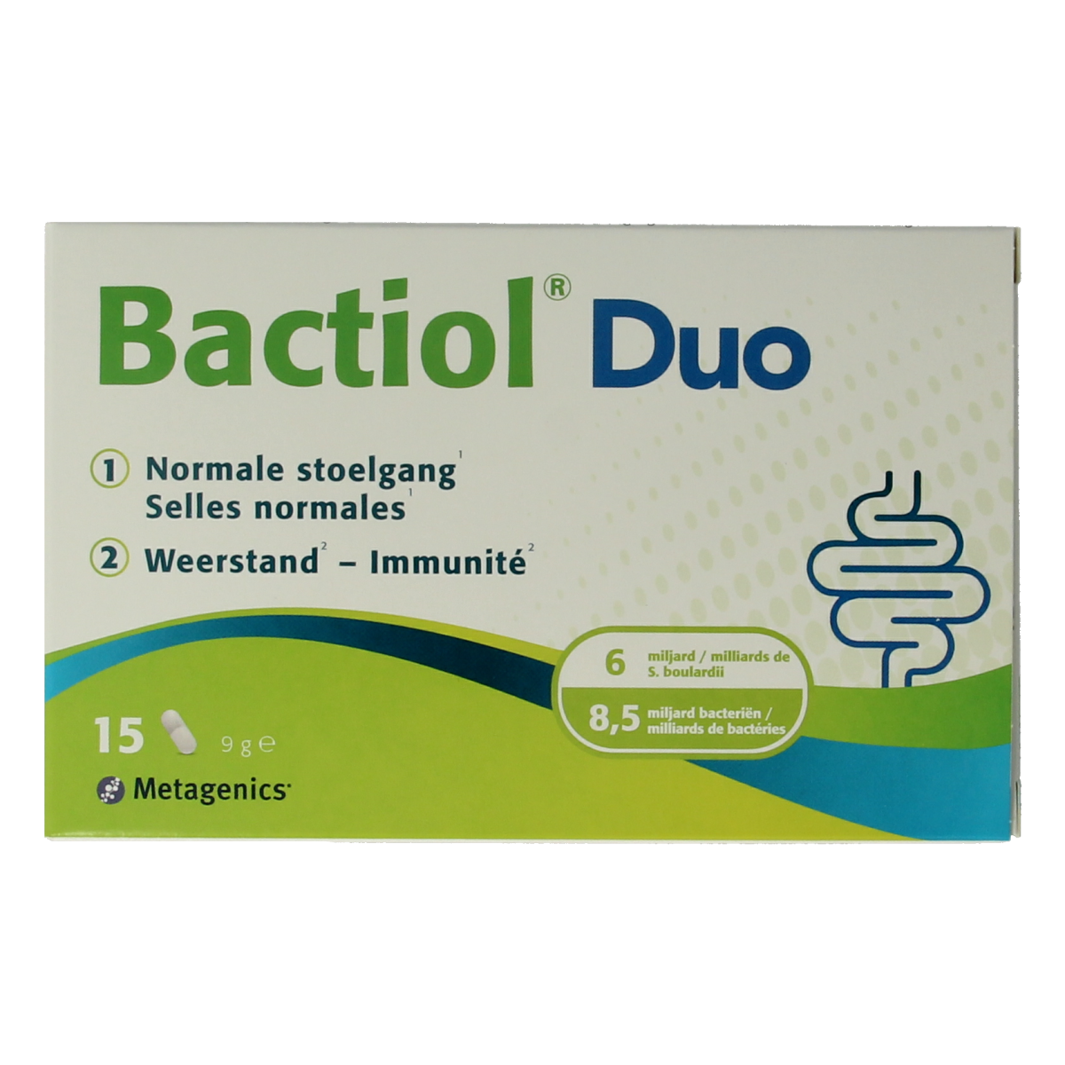 Metagenics Bactiol duo 15.00 Capsules