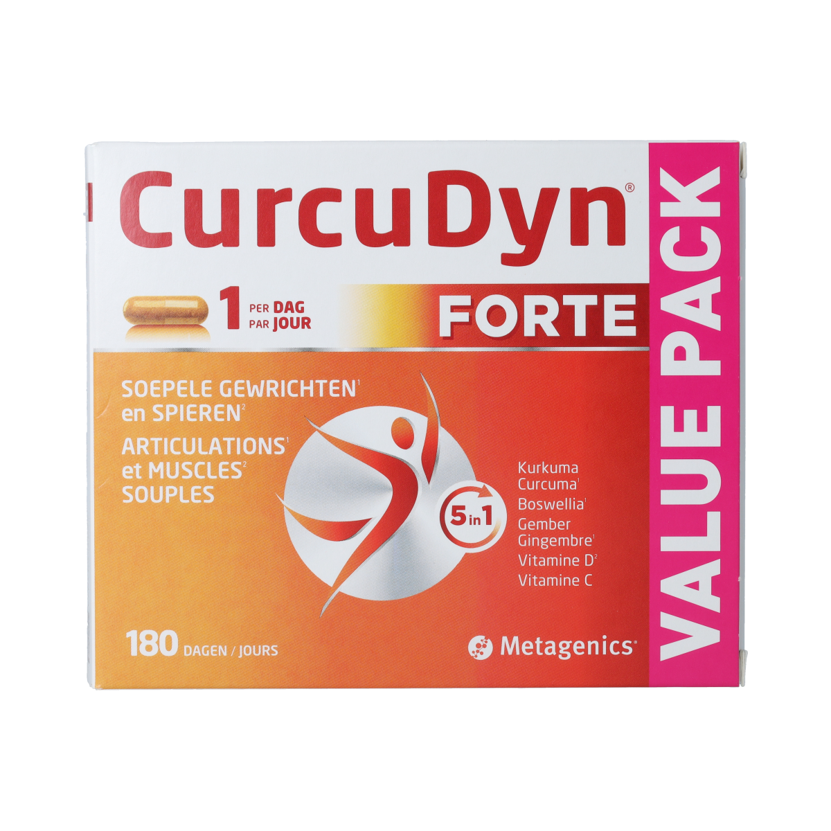 Metagenics Curcudyn forte 180.00 Capsules