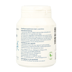 Metagenics L-Carnitine VC 60 Capsules