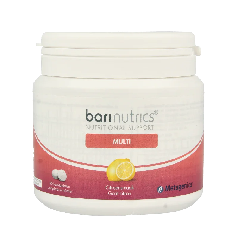 Barinutrics Multi citroen 90 Kauwtabletten