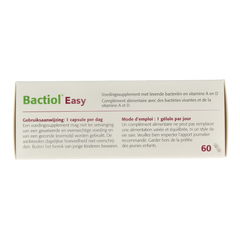 Metagenics Bactiol easy 60.00 Capsules