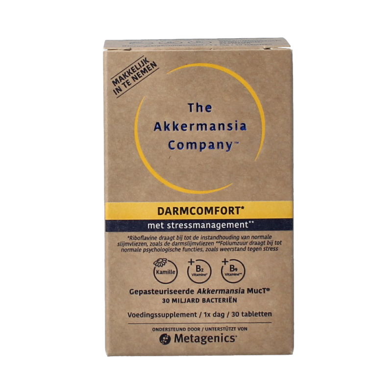 Metagenics Akkermansia darmcomfort NFD 30 Tabletten