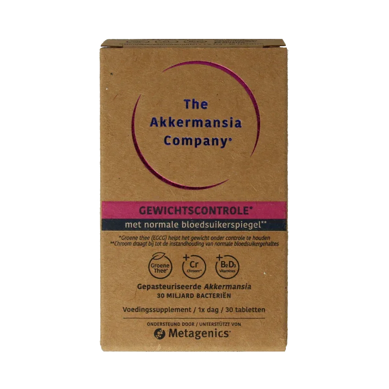 Akkermansia Akkermansia gewichtscontrole V2 NFD 30 Tabletten