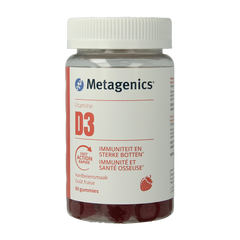Metagenics Vitamine D 1000IU 60 Gummies