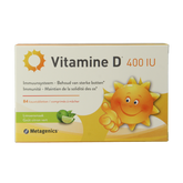 Metagenics Vitamine D 400IU 84 Kauwtabletten