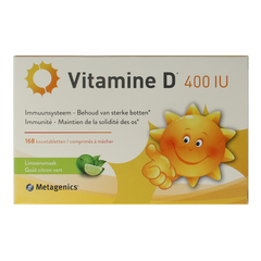 Metagenics Vitamine D 400IU NFD 168 Kauwtabletten