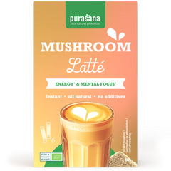 Purasana Instant mushroom latte 6x10g bio 60.00 Gram