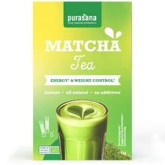 Purasana Instant matcha groene thee bio 12.00 Gram