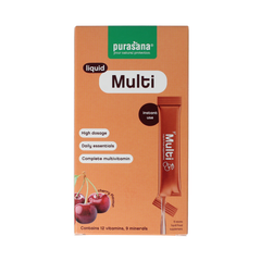 Purasana Multivit liquid gelstick 10ml 15.00 Stuks