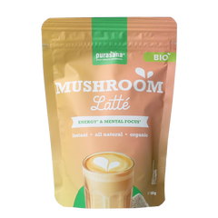 Purasana Instant mushroom latte bio 100.00 Gram