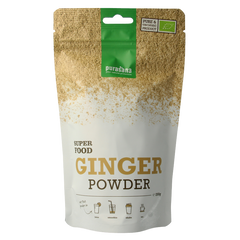 Purasana Gember poeder vegan bio 200 Gram