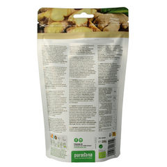 Purasana Gember poeder vegan bio 200 Gram