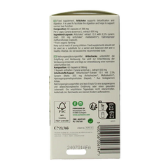 Purasana Artisjok vegan bio 60 Vegetarische capsules