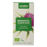 Purasana Mariadistel vegan bio 60.00 Vegetarische capsules
