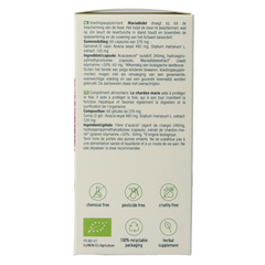 Purasana Mariadistel vegan bio 60.00 Vegetarische capsules