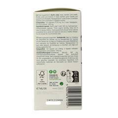 Purasana Duivelsklauw vegan bio 120.00 Vegetarische capsules