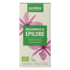 Purasana Wilgenroosje vegan bio 120 Vegetarische capsules