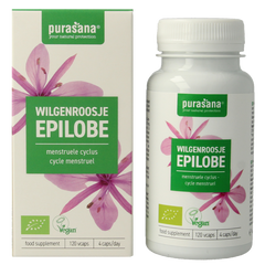 Purasana Wilgenroosje vegan bio 120 Vegetarische capsules