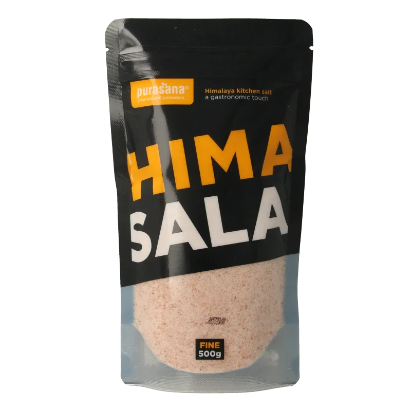 Purasana Himasala keukenzout fijn navul 500 Gram