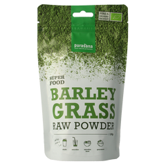 Purasana Gerstegras poeder vegan bio 200 Gram